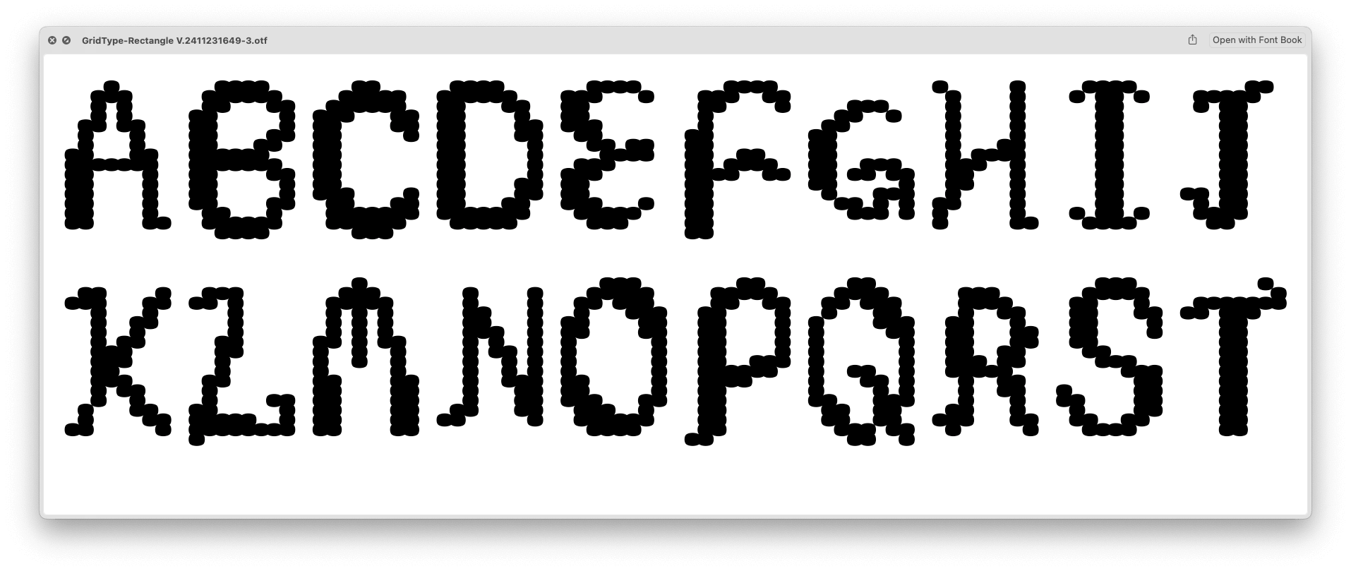 Ananya Panda’s font George, based on Mark Wiitanen’s description of Cooper Black.